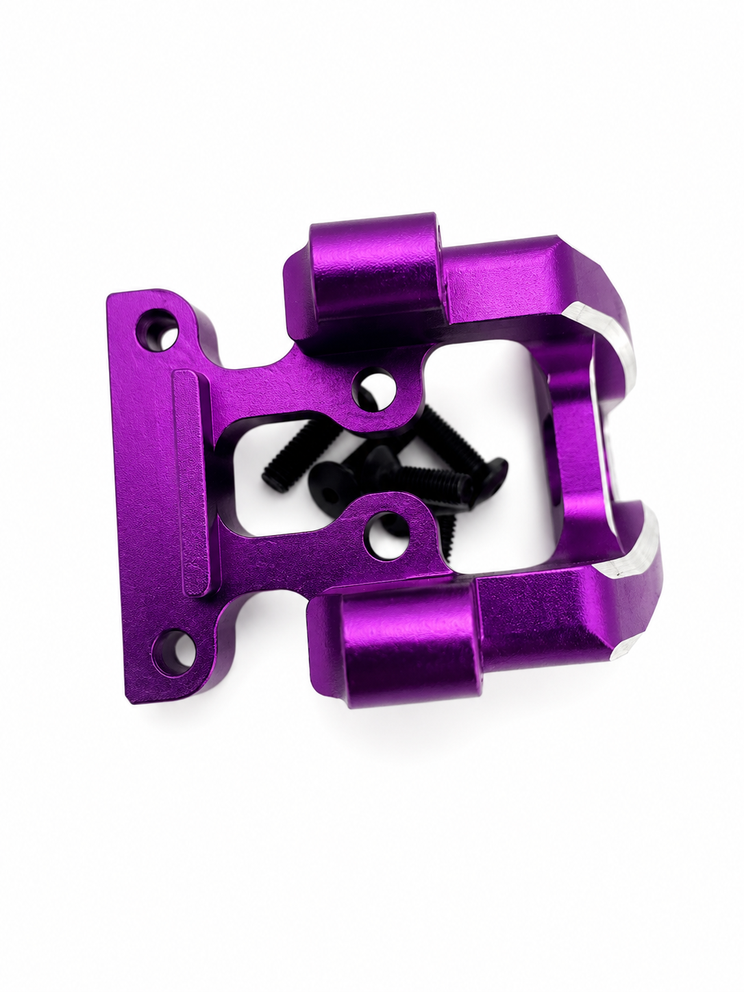 Powerhobby Aluminum Front Bulkhead Purple for Yokomo RD2.0 Drift