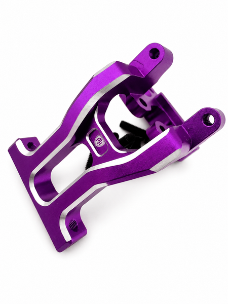 Powerhobby Aluminum Front Bulkhead Purple for Yokomo RD2.0 Drift