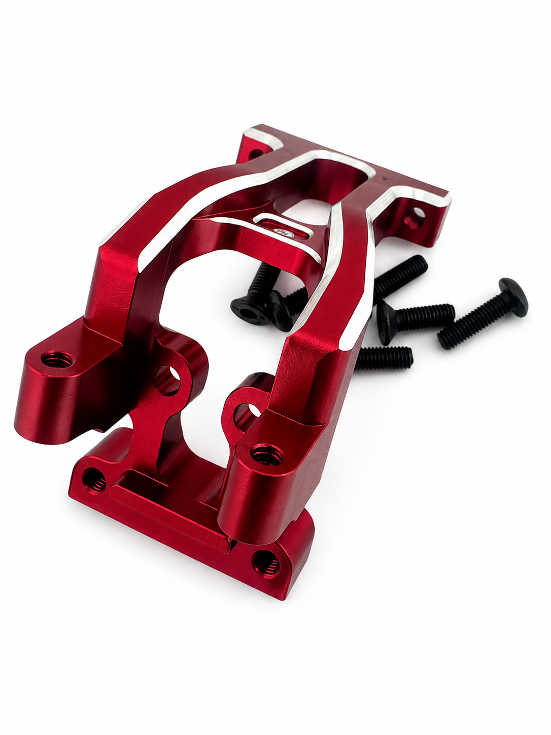 Powerhobby Yokomo RD2.0 Aluminum Front Bulkhead Red.