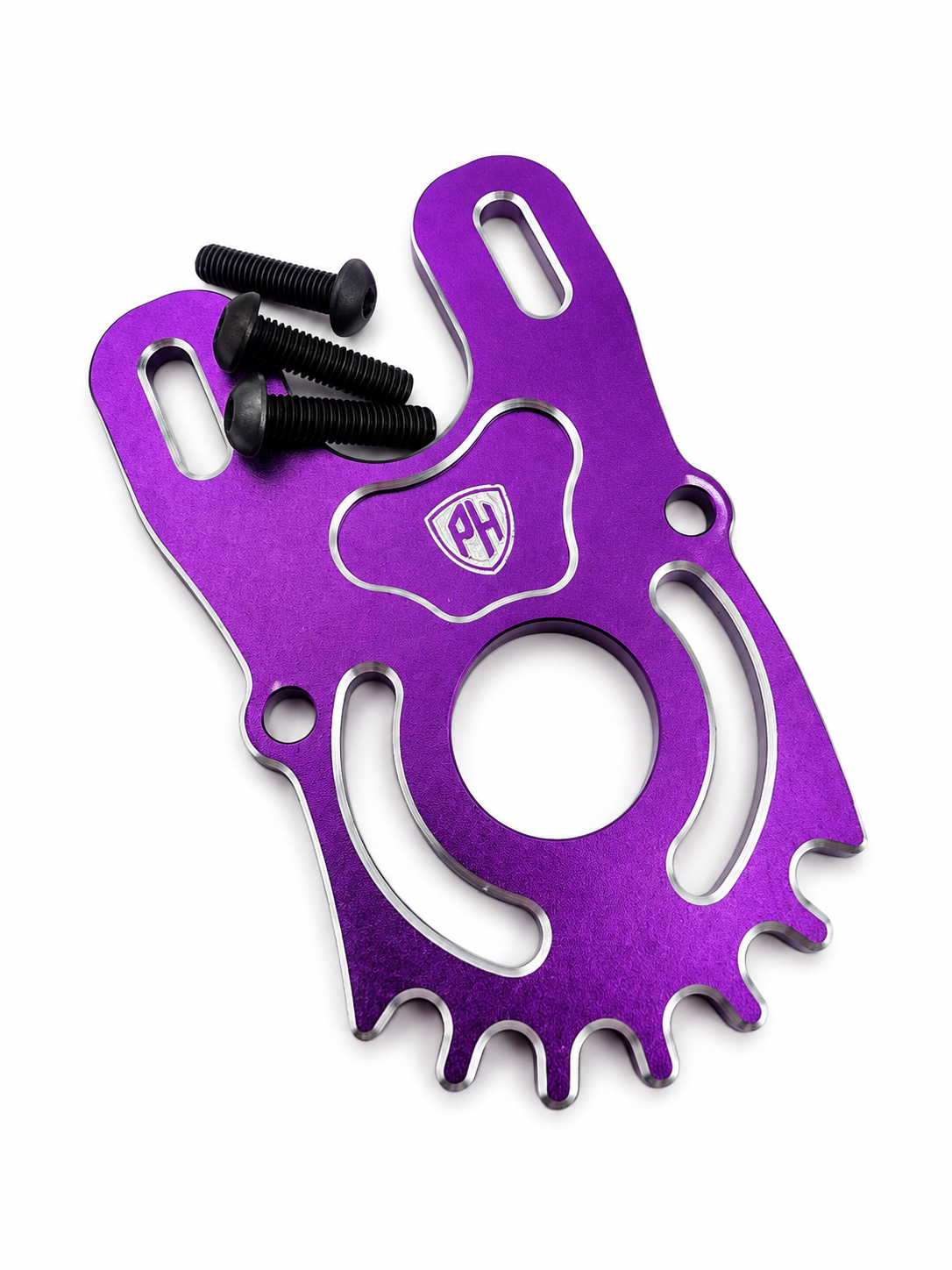 Powerhobby Yokomo RD2.0 Aluminum Motor Mount Purple.