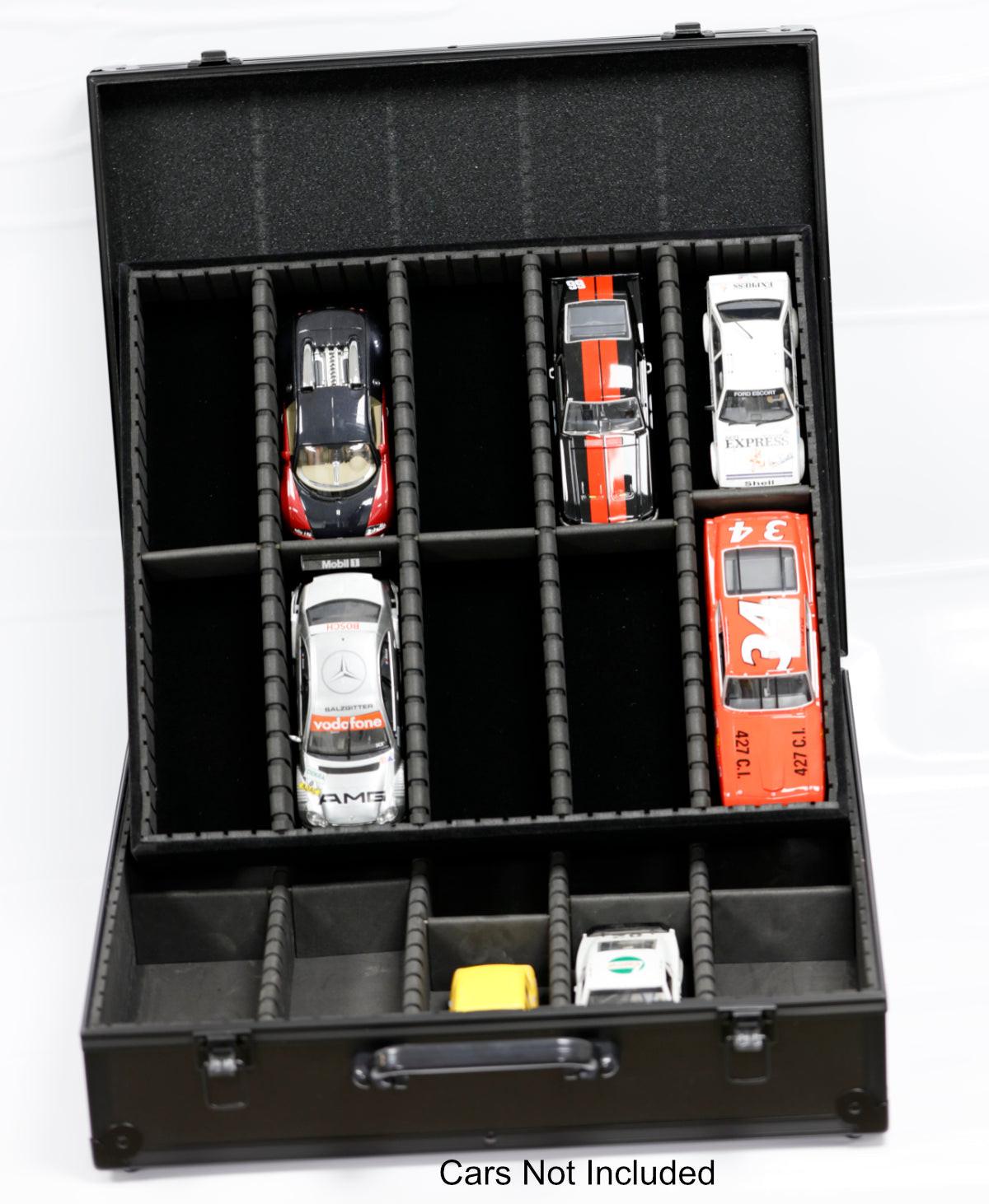 slotcar aufbewahrung 1/32 Aluminum Carrying Case For Scalextric Carrera Slot.it NSR Slot Car Storage