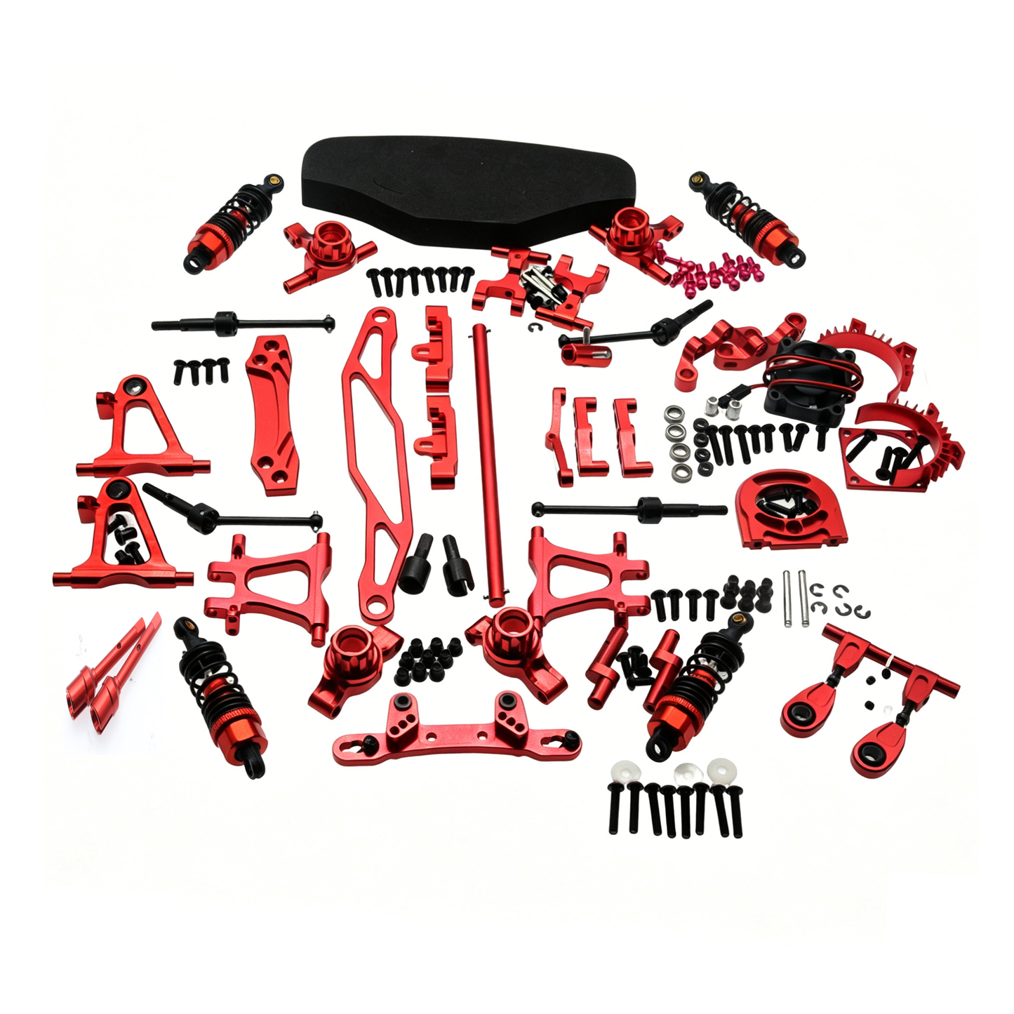 Powerhobby Tamiya TT-02 Aluminum Upgrade Kit TT02 Red
