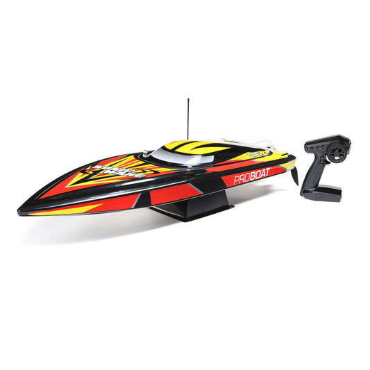Pro Boat Sonicwake V2 36" Self-Righting Brushless Deep-V RTR Black
