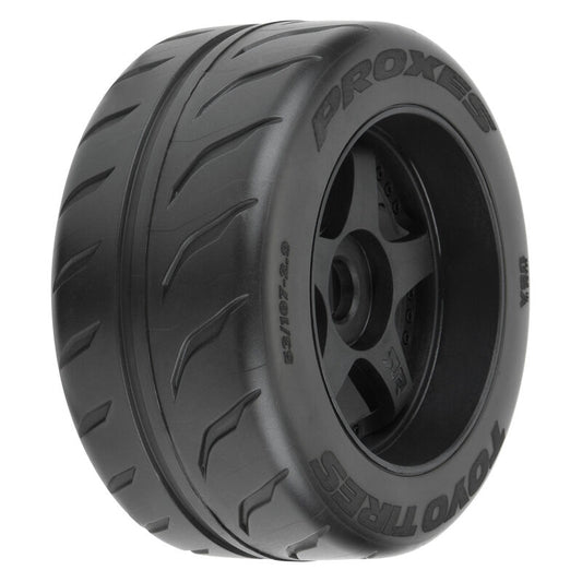pro-Line 1/7 Toyo Proxes R888R S3 Rear 53/107 2.9" BELTED Mounted 17mm 5-Spoke (2)