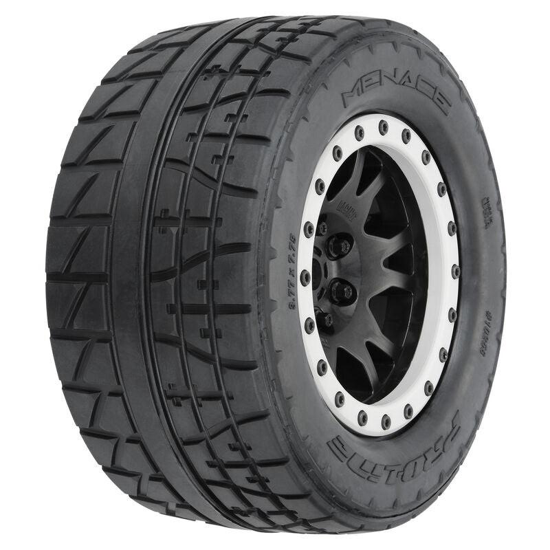 Pro-Line 1/5 Menace HP BELTED Pro-Loc Tires / Wheels (4) Traxxas X-Maxx.