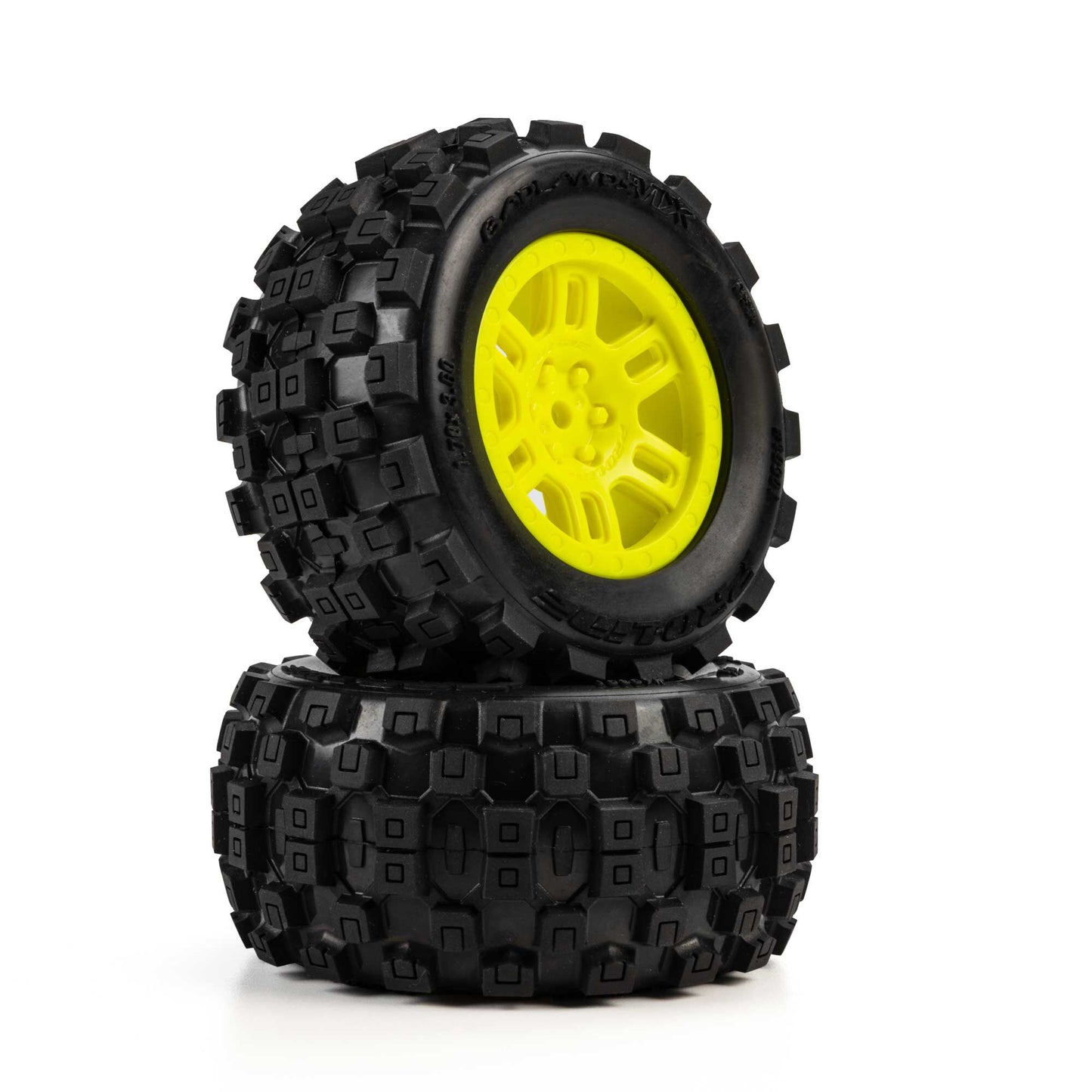 Pro-Line PRO1030112 Badlands MX Tires Yellow 12mm ARRMA Mini Kraton (2)