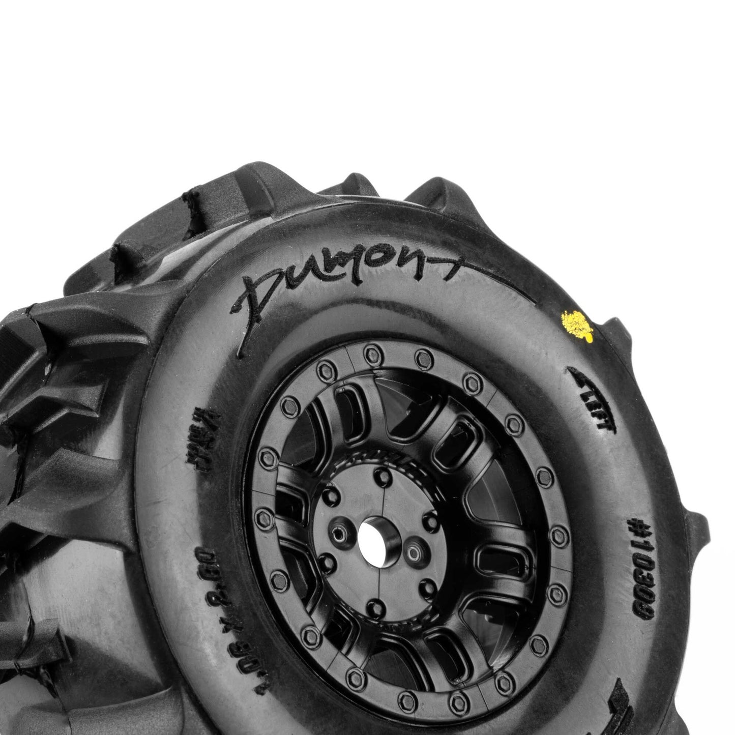 Pro-Line Dumont Paddle Tires 12mm Black ARRMA Mojave Grom (4)