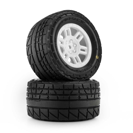 Pro-Line 1/16 Menace Street Tires White ARRMA Mini Kraton 12mm