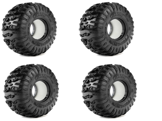 Pro-Line Racing 1/10 Chisel II Tire G8 Front/Rear 1.9" Rock Crawler Tires (4).