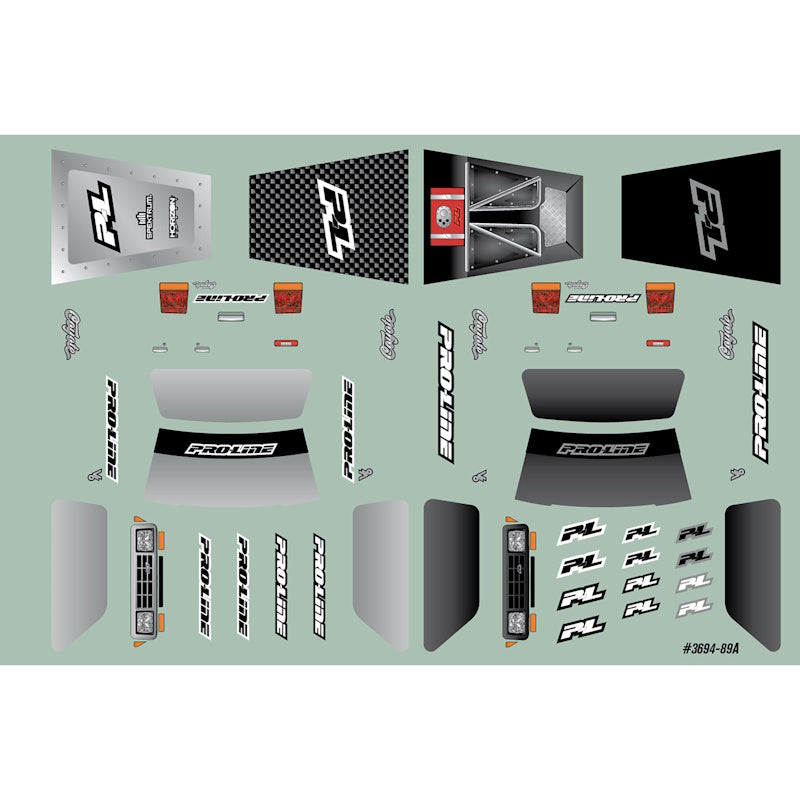 Pro-Line 369422 Limited Edition Painted Coyote Pink Fury Body: Axial SCX30