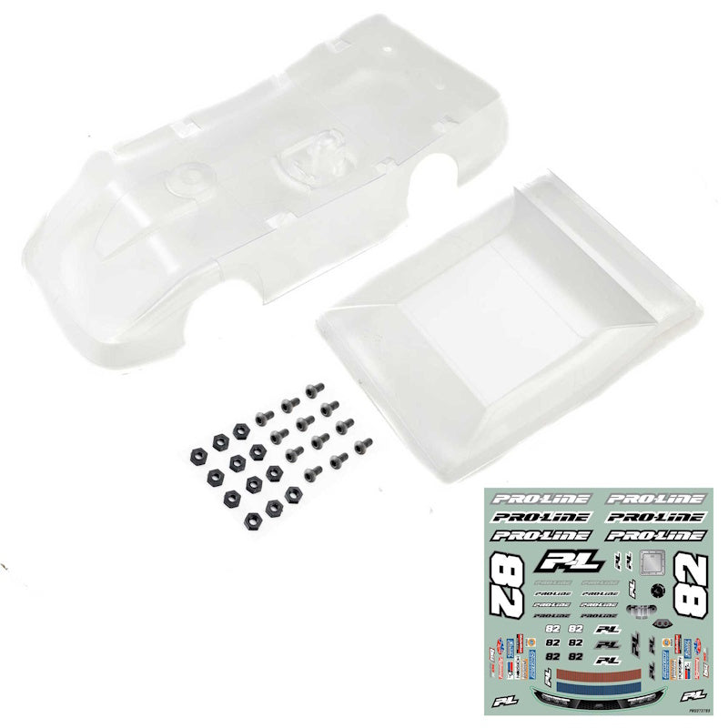 Pro-Line 1/12 Dirt Tombstone Hi-Performance Clear Body: Losi ALM RC Race Car.