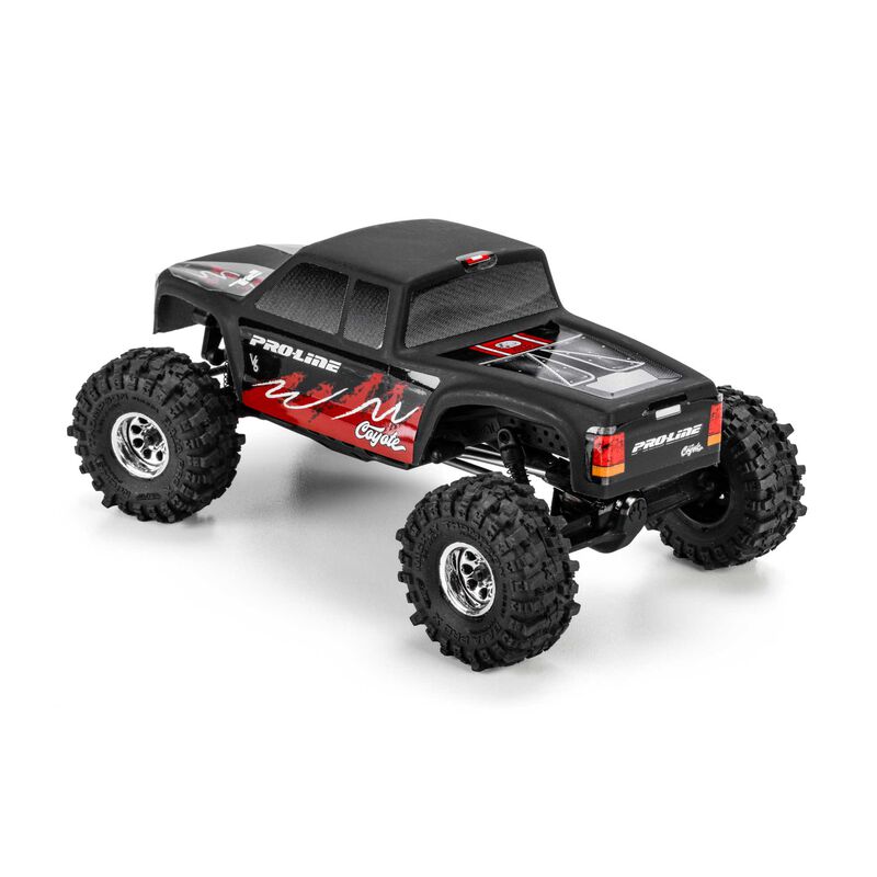 Pro-Line 3694-23 Coyote HP Pre-Painted Matte Black Body SCX30