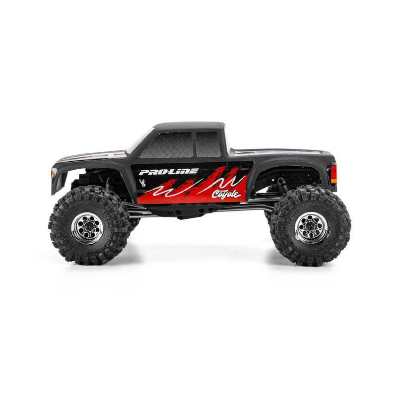 Pro-Line 3694-23 Coyote HP Pre-Painted Matte Black Body SCX30