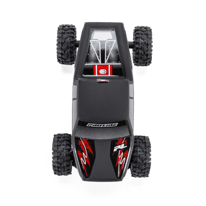 Pro-Line 3694-23 Coyote HP Pre-Painted Matte Black Body SCX30