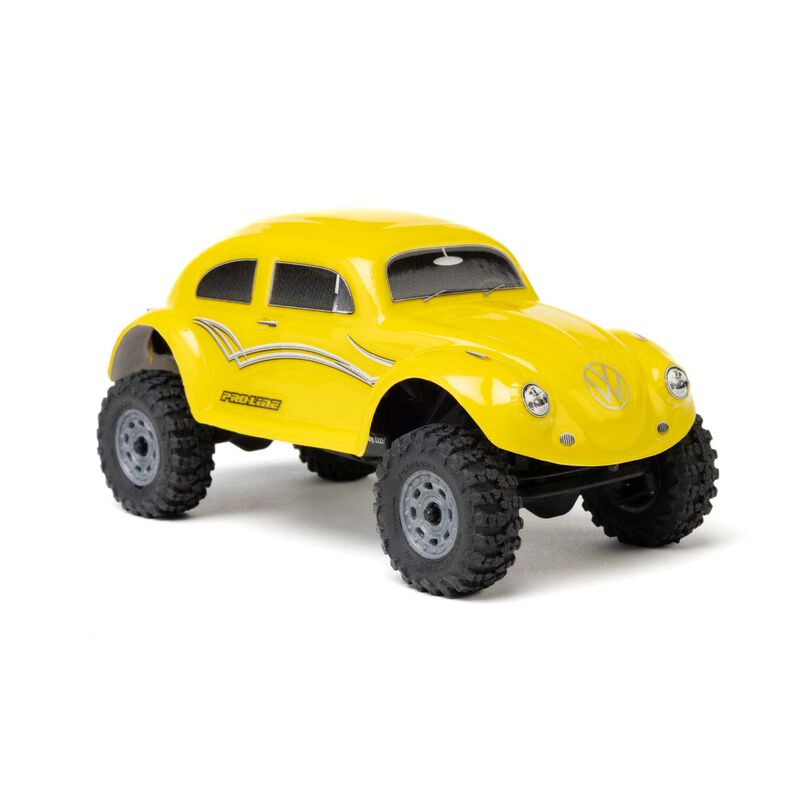 Pro-Line 3733-20 Pre-Cut VW Bug Yellow Body Axial SCX30