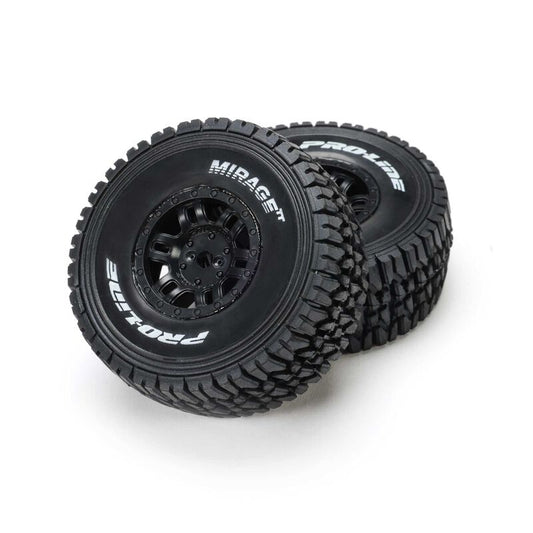 Pro-Line 10253-11 Mirage TT Tires Mounted Split Six 12mm (4) ARRMA Mojave GROM