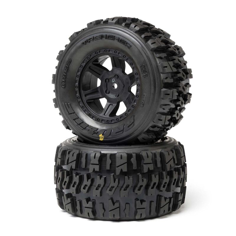 Pro-Line 10358-10 Trencher Tires Mounted Desperado 2.0 12mm (2) Traxxas Mini Maxx