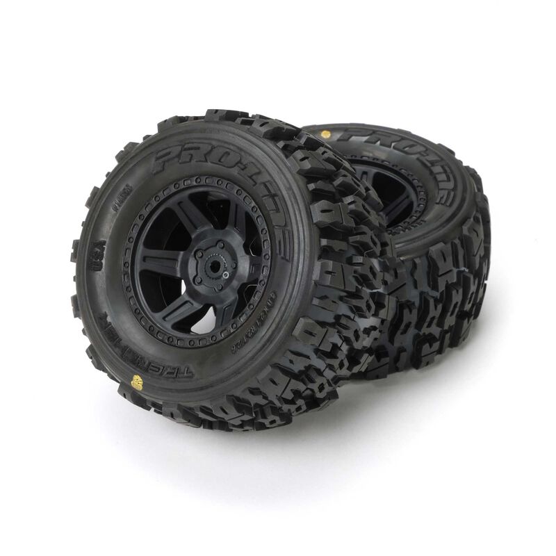 Pro-Line 10358-10 Trencher Tires Mounted Desperado 2.0 12mm (2) Traxxas Mini Maxx