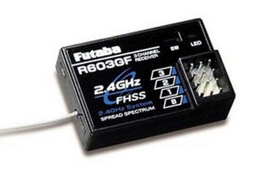Futaba R603GF 3-Ch 2.4GHz FHSS Receiver 2PL - PowerHobby