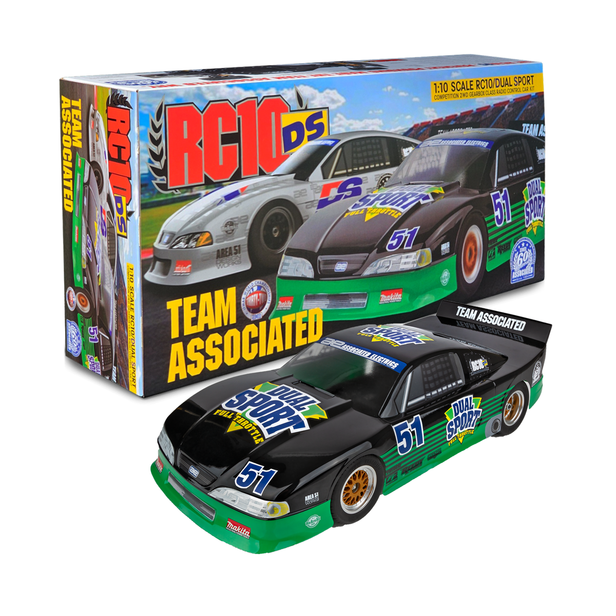 Team Associated ASC8082 RC10DS Classic Kit
