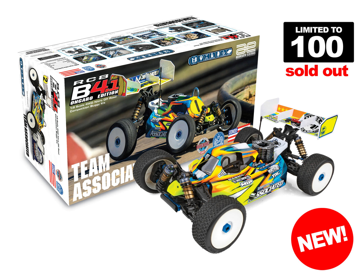 Team Associated ASC80953 RC8B4.1 Ongaro Edition Kit