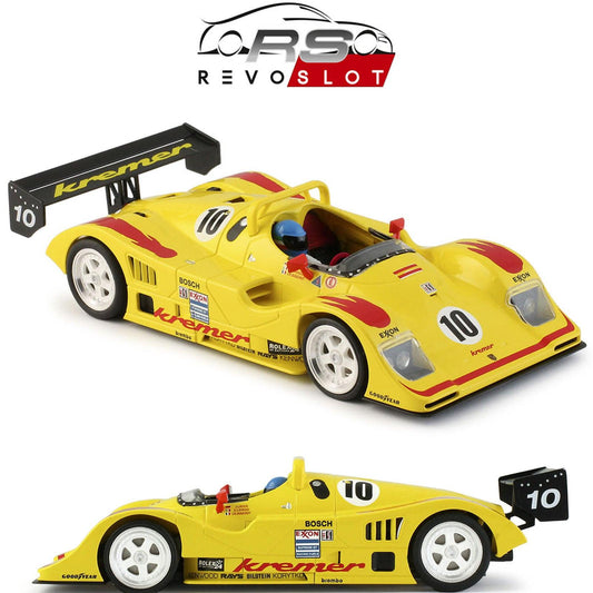 Revoslot Porsche Kremer K8 Daytona 24h 1995 Winner 1/32 Slot Car RS0300.