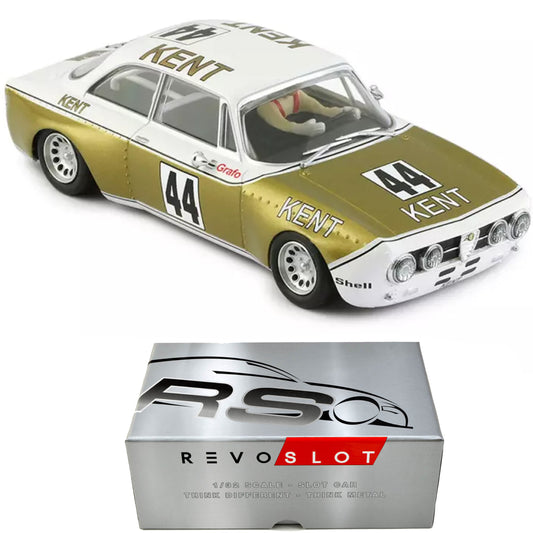 Revoslot Alfa Romeo GTA AM Kent #44 24h SPA 1971 1/32 Slot Car RS0173 Revo Slot