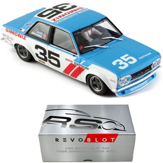 Revoslot Datsun 510 BRE Mike Downs '72 SCCA Trans-Am 1/32 Slot Car RS0200 Slot.it
