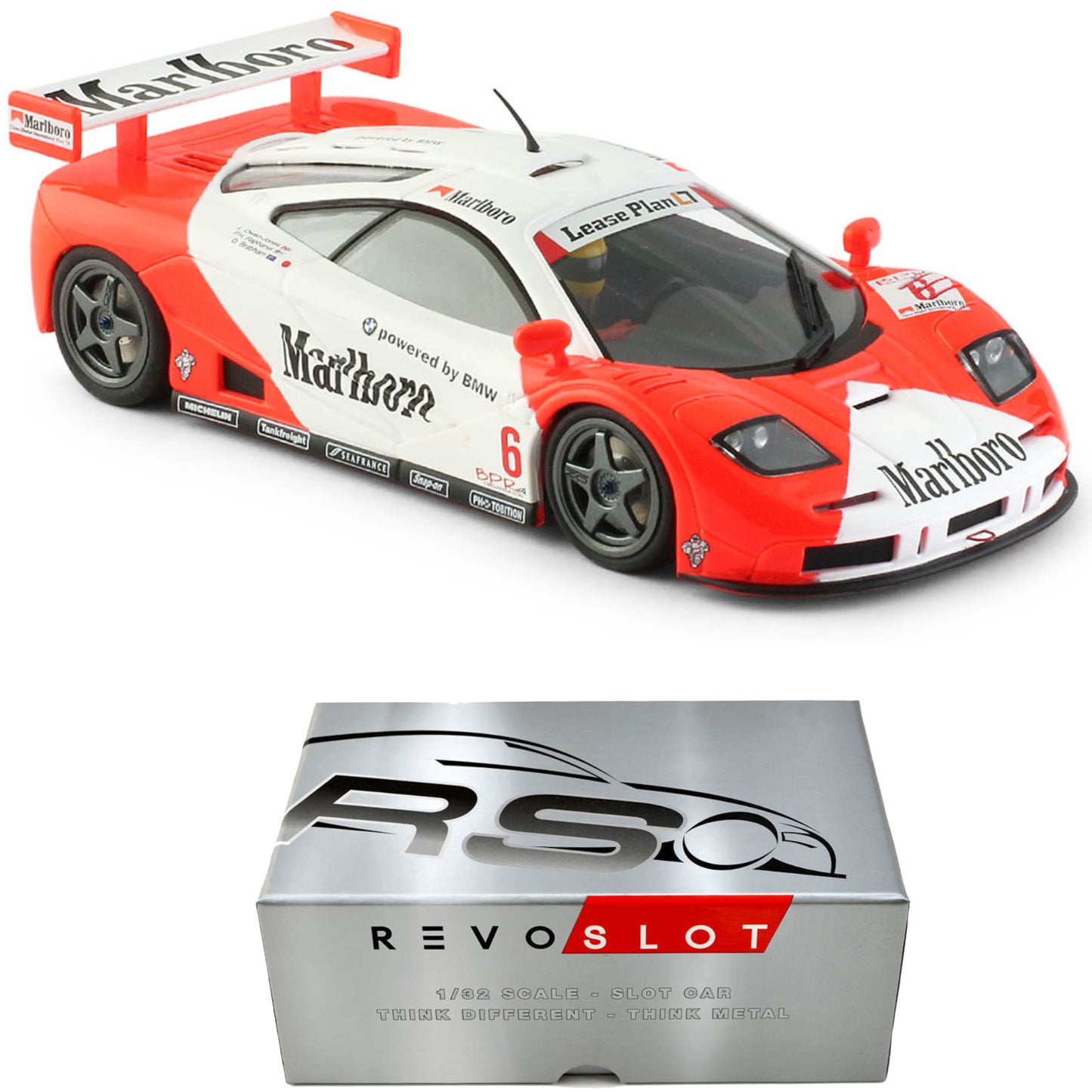 Revoslot McLaren F1 GTR #6 Marlboro 1/32 Slot Car RS0229 Slot.it Mrslot