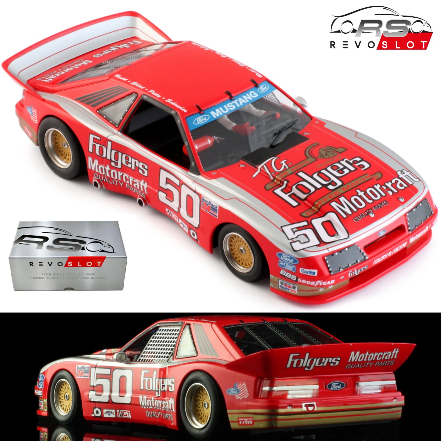 Revoslot Ford Mustang GTO Folgers