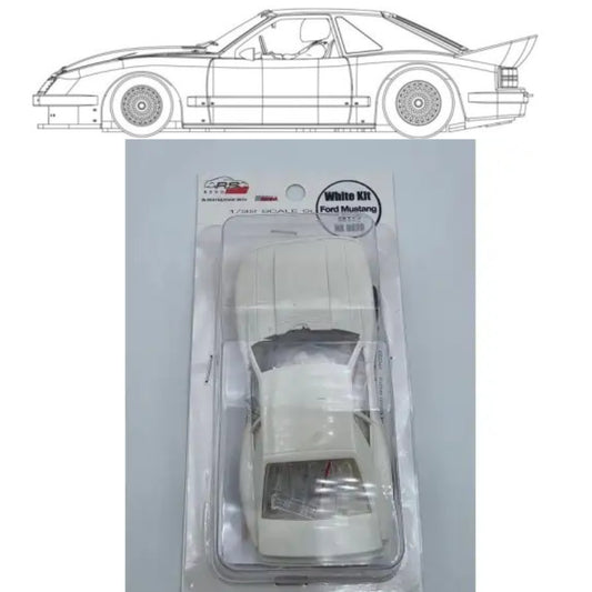 Revoslot Ford Mustang GTO White Unpainted Kit