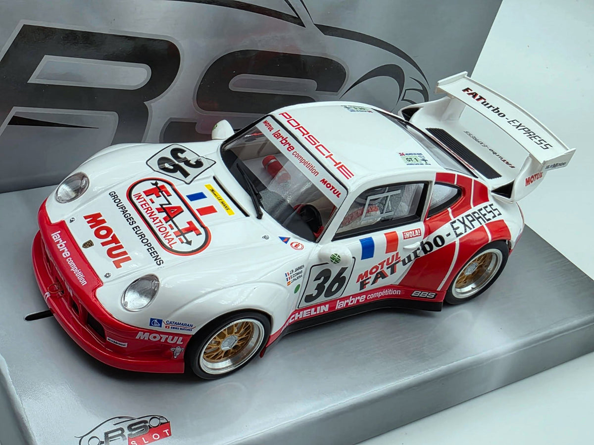 Revoslot Porsche 911 GT2 FAT Le Mans 24h 1995 1/32 Slot Car RS0321
