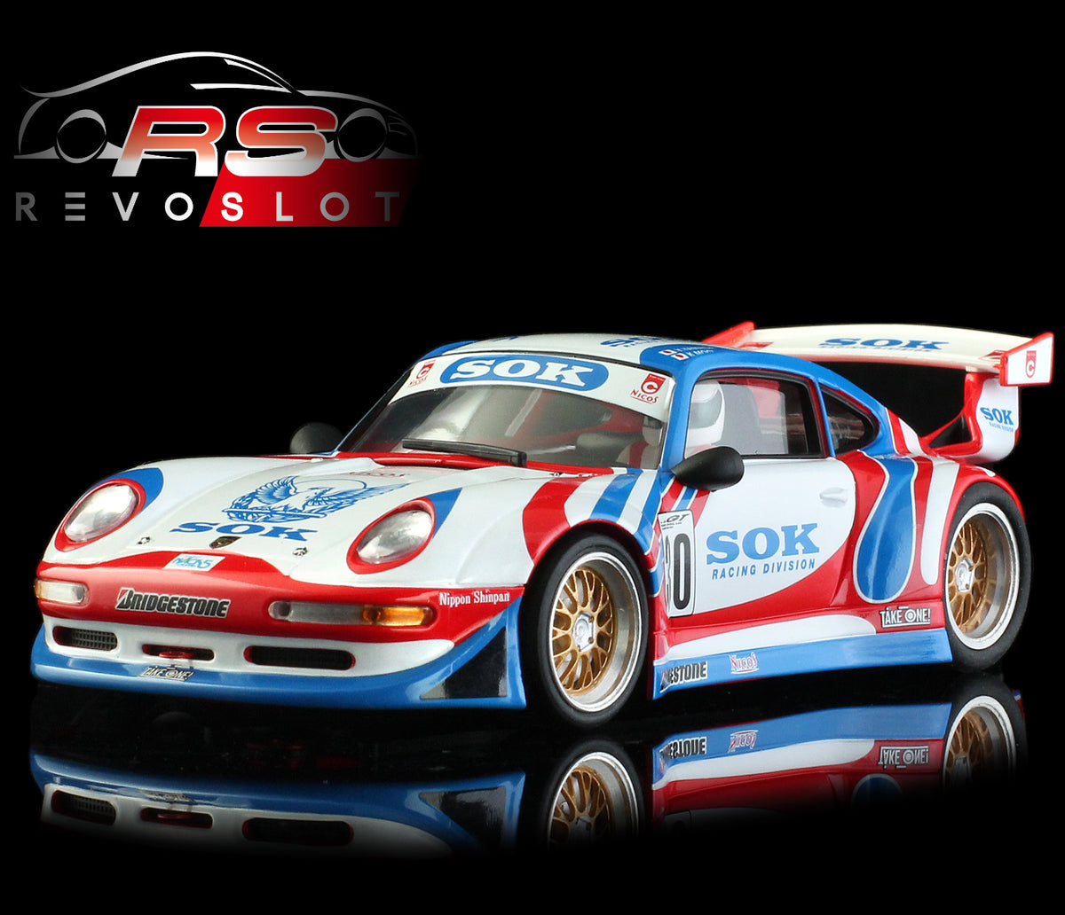 Revoslot Porsche 911 GT2 Sogo Keib JGTC GT500 1996 1/32 Slot Car RS0323