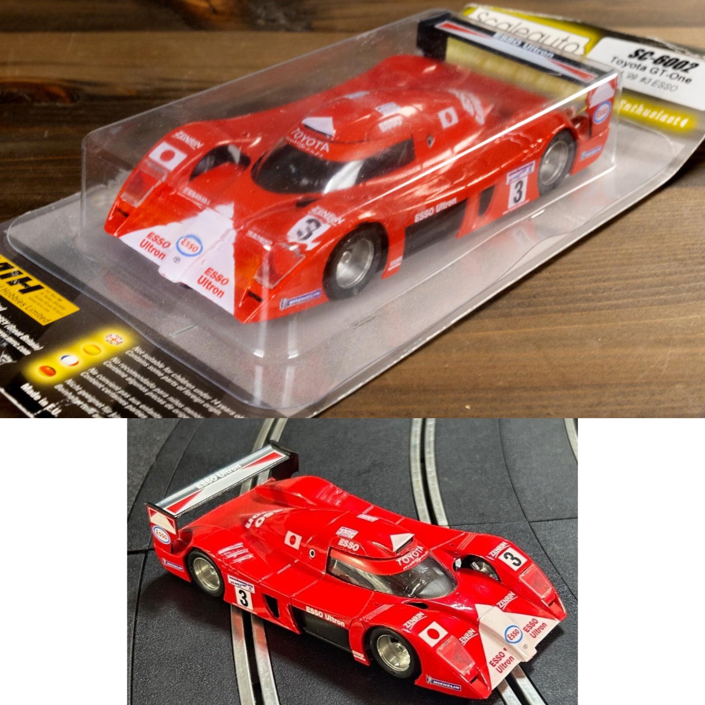 Scaleauto Toyota GT One GT1 Esso Ultron #3 1/32 Slot Car SC-6002