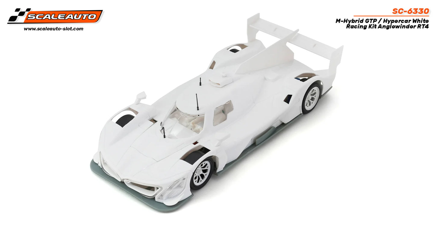Scaleauto BMW M-Hybrid GTP Hypercar White Racing Kit 1/32 Slot Car SC-6330