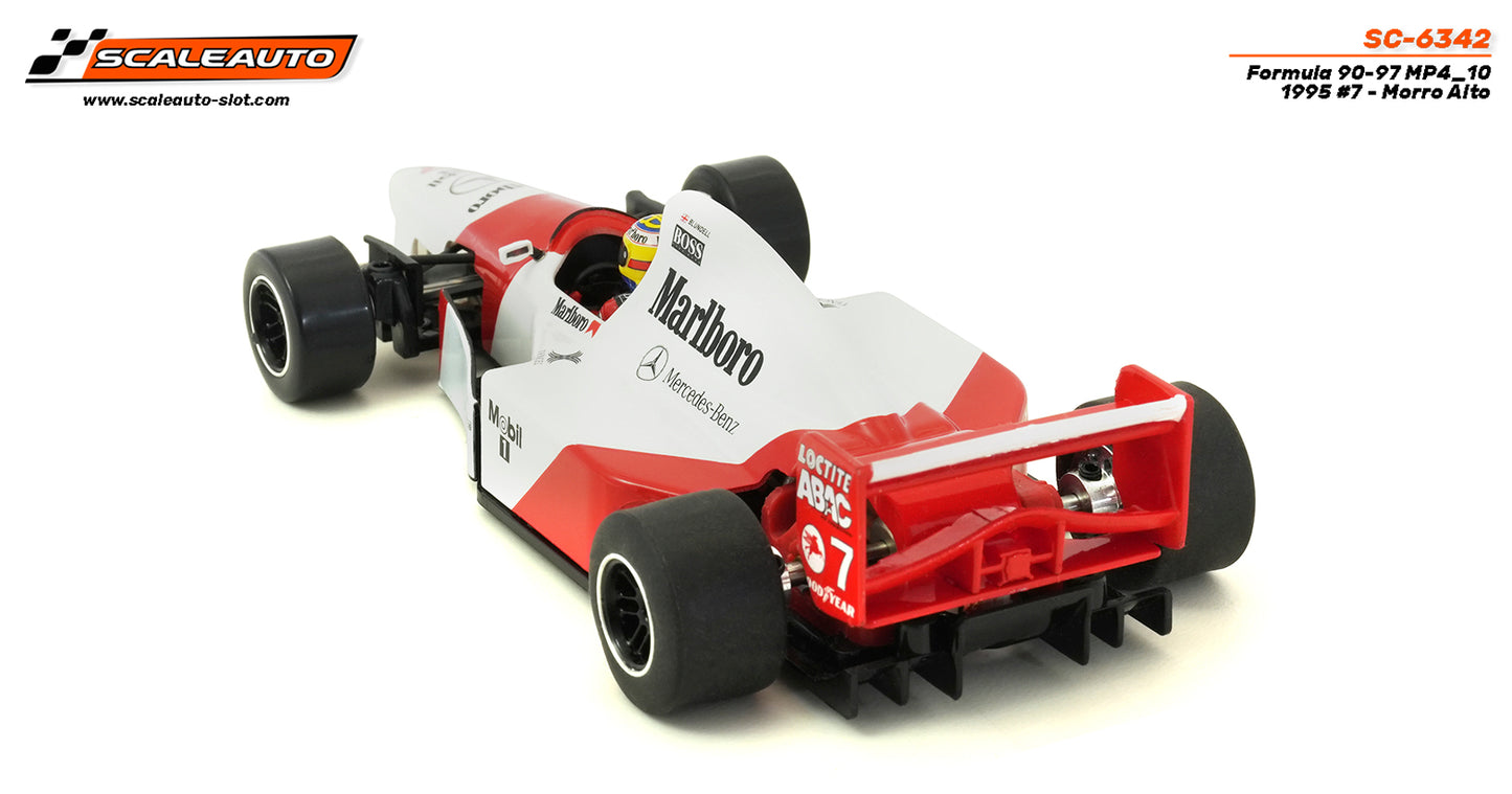 Scaleauto Formula 90-97 McLaren MP4/10 1995 Mark Blundell 1/32 Slot Car SC-6342