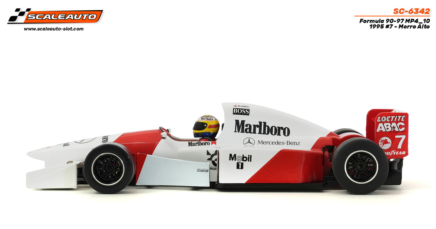 Scaleauto Formula 90-97 McLaren MP4/10 1995 Mark Blundell 1/32 Slot Car SC-6342