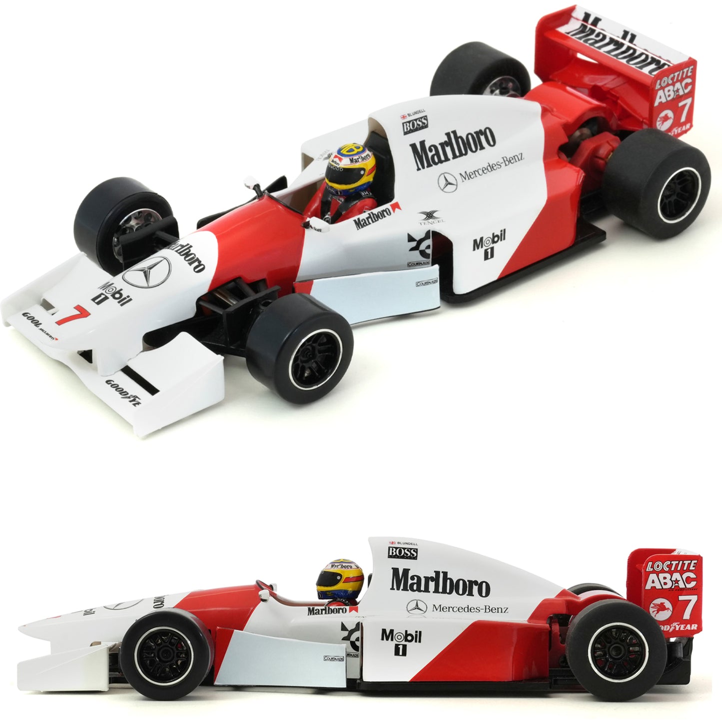 Scaleauto Formula 90-97 McLaren MP4/10 1995 Mark Blundell 1/32 Slot Car SC-6342