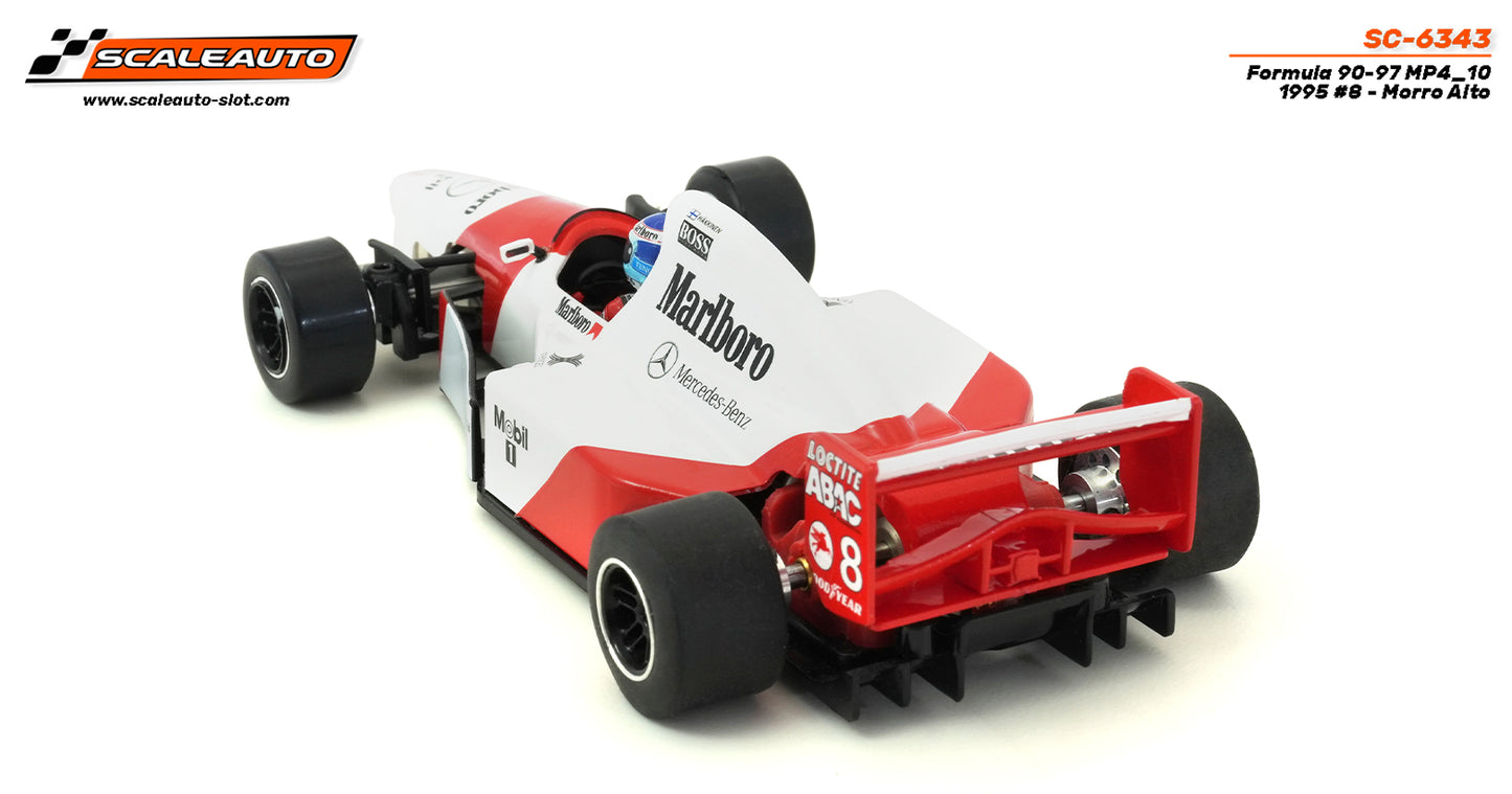 Scaleauto Formula 90-97 McLaren MP4/10 1995 Mika Hakkinen 1/32 Slot Car SC-6343
