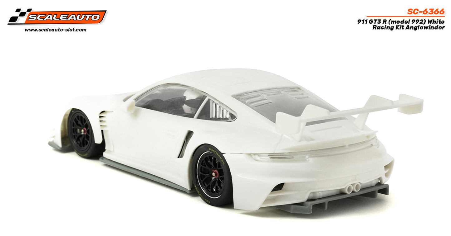 Scaleauto Porsche 911 (992) GT3R White Kit 1/32 Slot Car SC-6366
