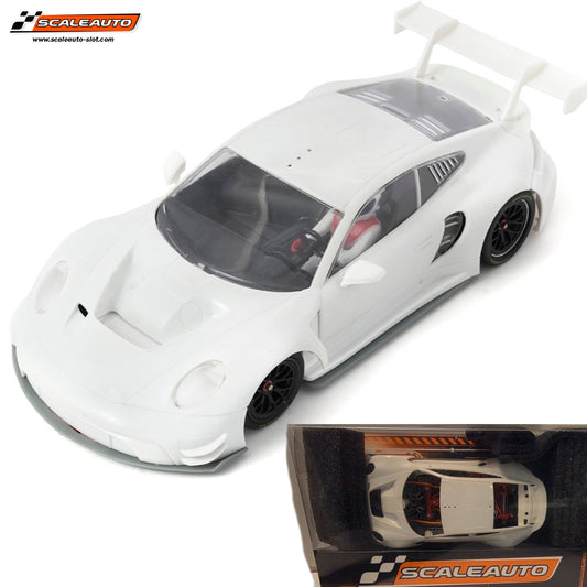 Scaleauto Porsche 911 (992) GT3R White Kit 1/32 Slot Car SC-6366
