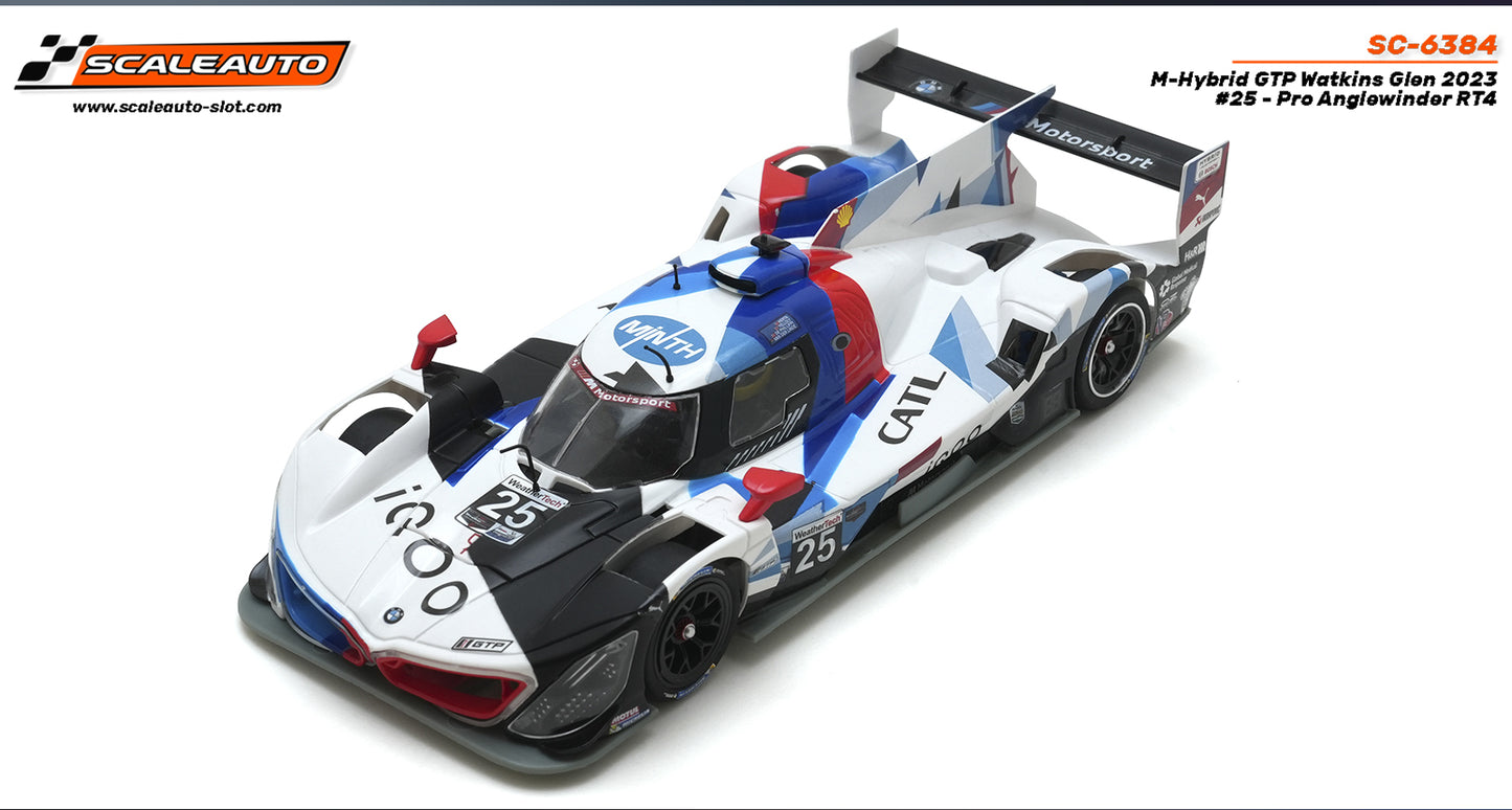 Scaleauto BMW M Hybrid GTP #25 Hypercar Watkins Glen 2023 1/32 Slot Car.