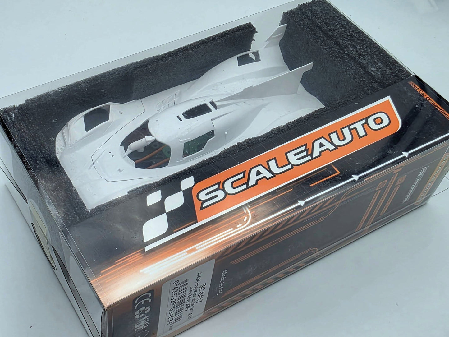 Scaleauto Alpine A424 Hypercar White Racing Kit RT4 1/32 Slot Car SC-6417.