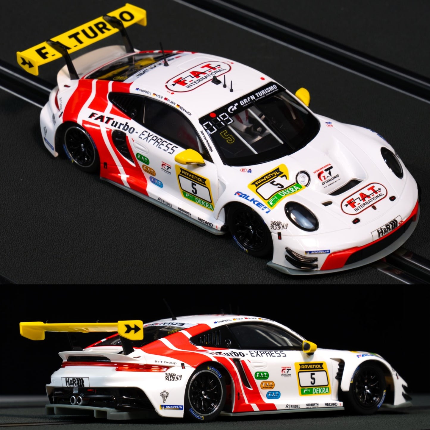 Scaleauto Porsche 911 GT3 R 992 24h Nurburgring 2024 1/32 Slot Car SC-6421R
