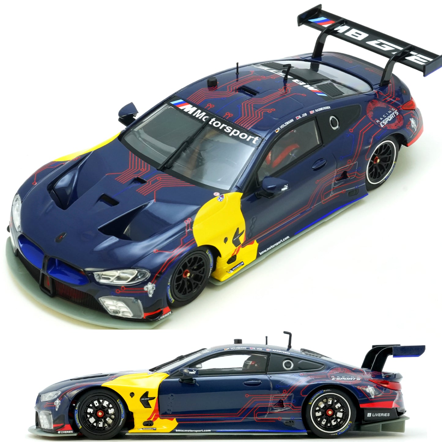 Scaleauto BMW M8 GTLM RedBull Sebring 2020 1/32 Slot Car SC-6430R