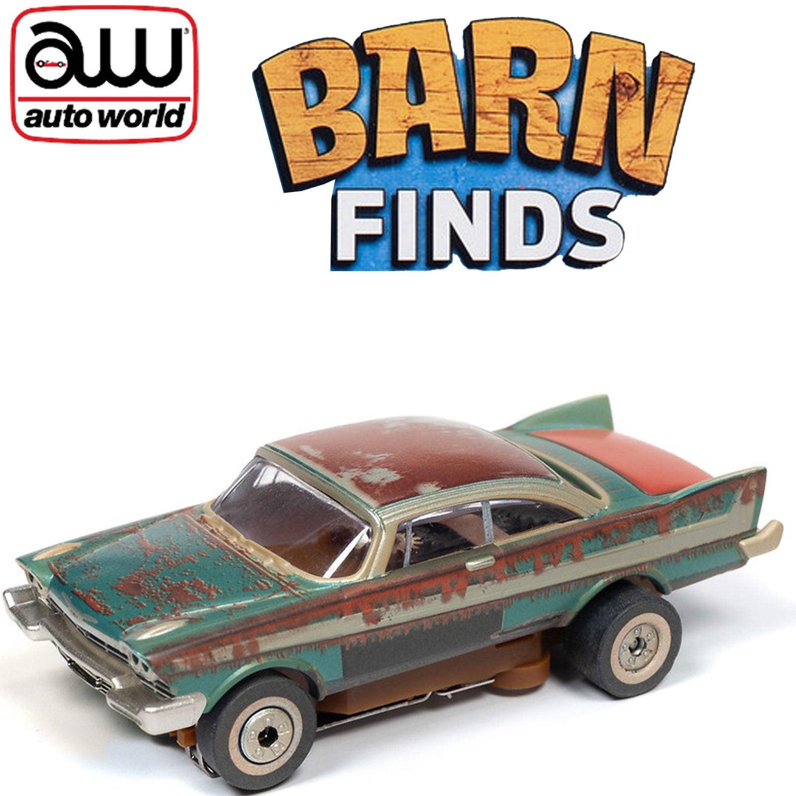 Auto World Bran Finds 1958 Plymouth Belvedere Thunderjet HO Slot