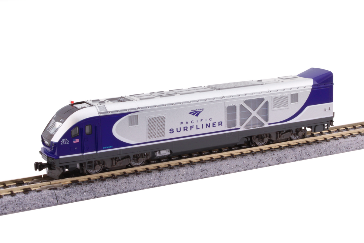 KATO 106-0048 N Scale Amtrak SC-44 Charger Pacific Surfliner Starter Set