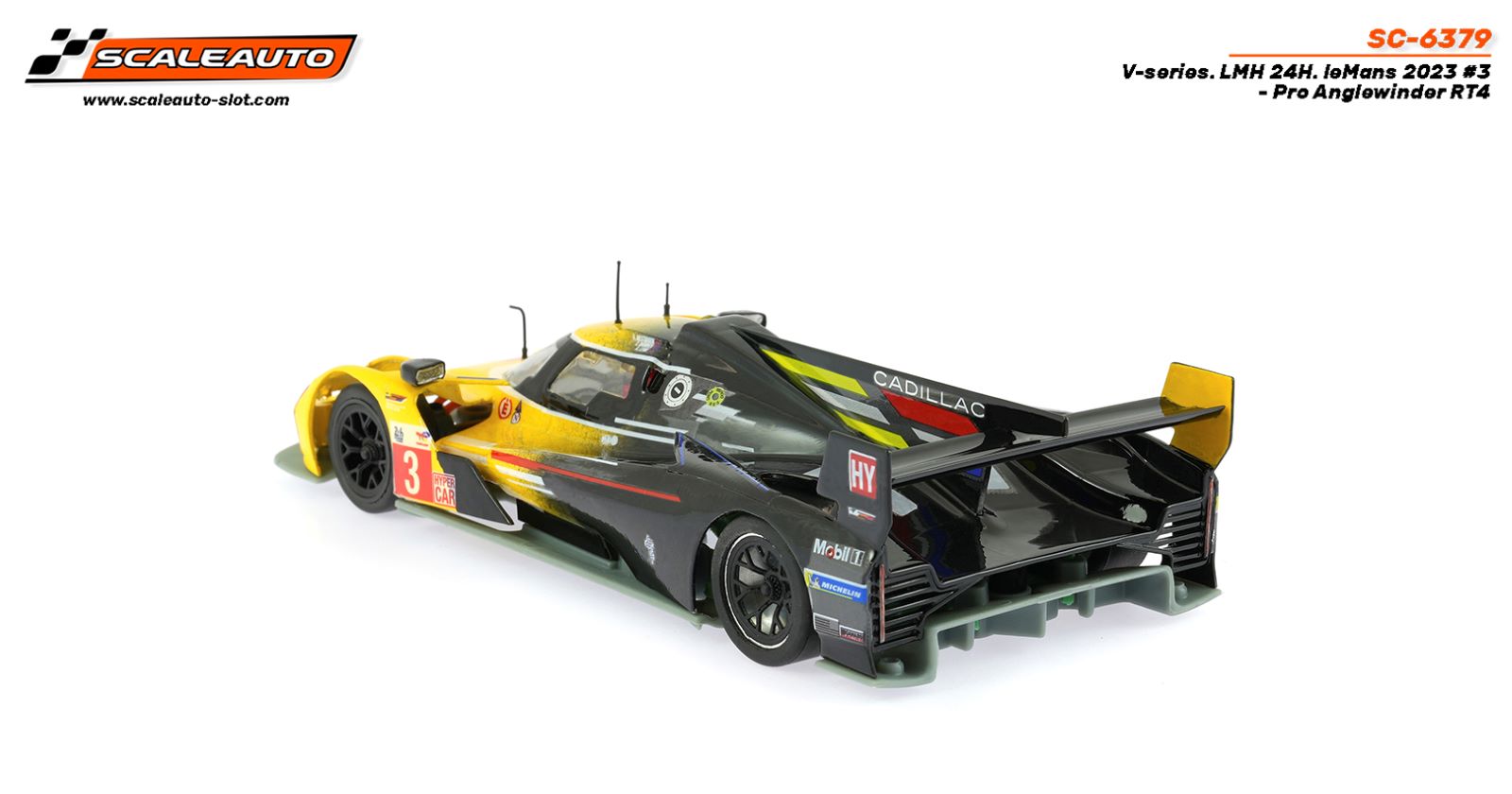 Scaleauto Cadillac V-series LmDH 24H Le Mans 2023 1/32 Slot Car SC