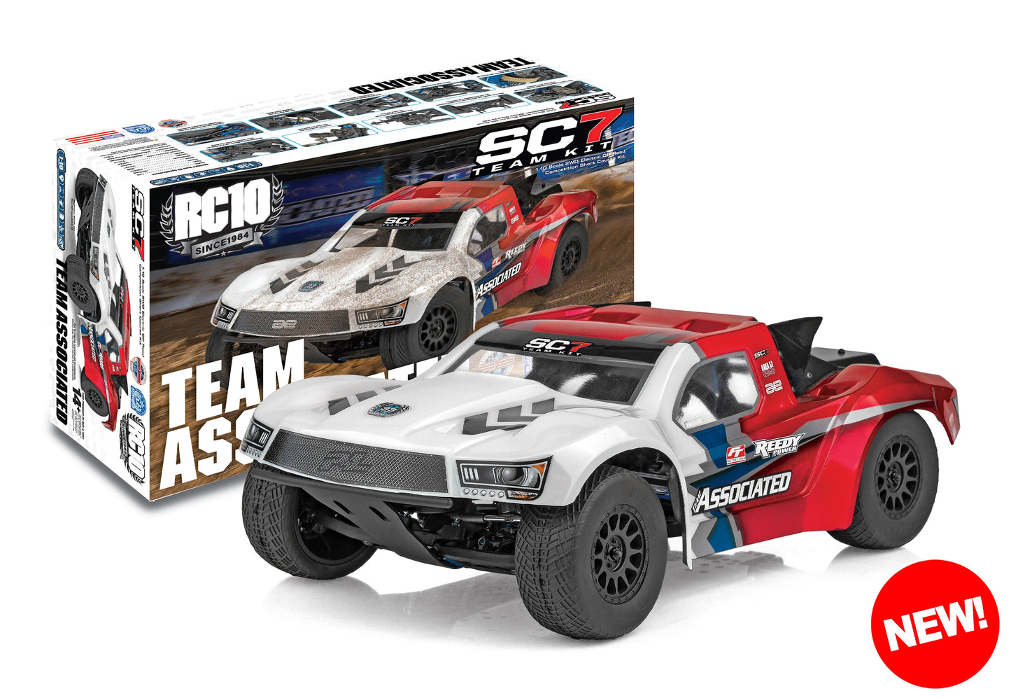 Team Associated ASC70010 RC10SC7 Team Kit
