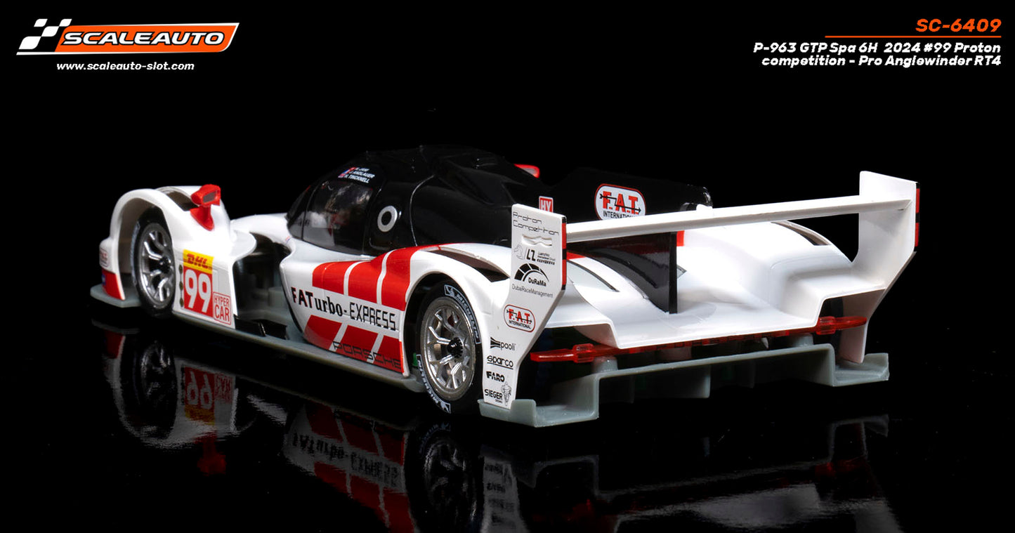 Scaleauto SC-6409 Porsche 963 GTP FATurbo Hypercar Spa 2024 1/32 Slot Car